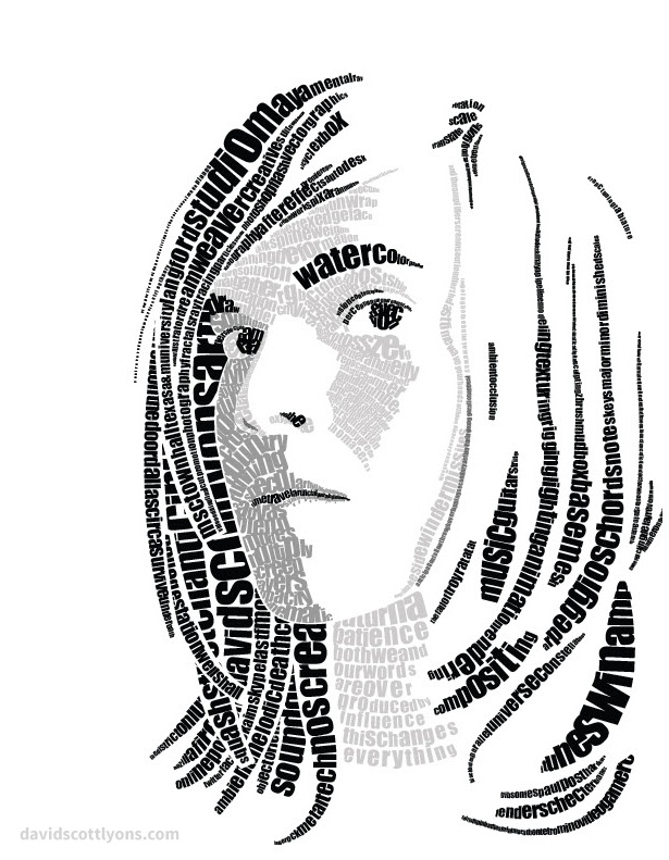 Typographic Self Portrait